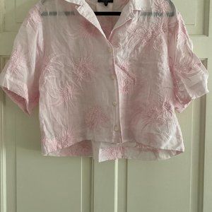 Rag & Bone New York, Pink Floral, Size M